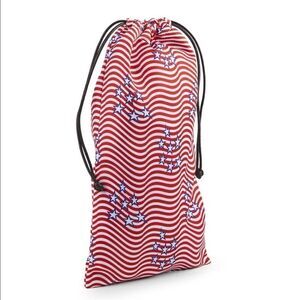 Alexander Wang Ryan Stars And Stripes Dustbag Pouch NWOT